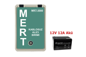 MERT MRT-3000 AKÜLÜ 80W UHF TELSİZ ANONS ALICISI