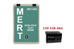 MERT MRT-3000 AKÜLÜ 80W UHF TELSİZ ANONS ALICISI