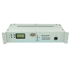 West Sound TKS 08 R V2 Rack Tipi Programlı Ezan Saati