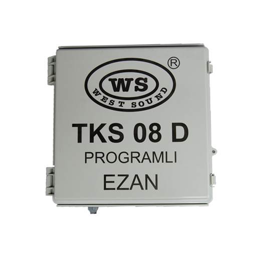 WEST SOUND TKS 08 D Direk Tipi Programlı Ezan Saati