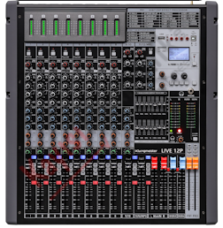 LIVE 12P-4x MİXER AMPLIFIKATÖR