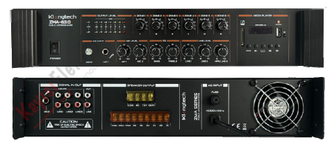 ZMA-630 100V MİKSER AMPLIFIKATÖR