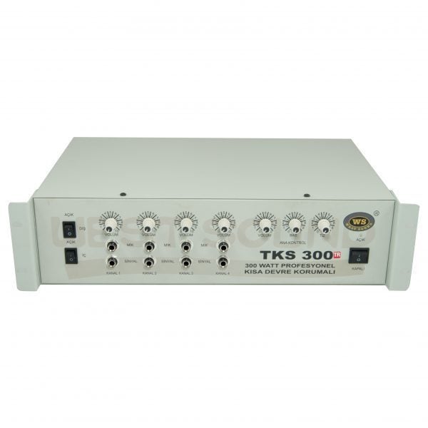 WEST SOUND TKS 300 TR 300 Watt Hat Trafolu Mikser Amfi