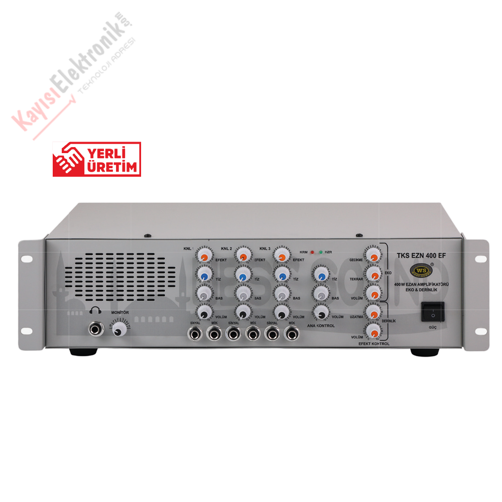 WEST SOUND TKS EZN 400 EF 400 Watt Efektli Tek Minare Ezan Amfisi
