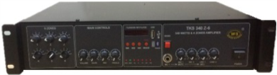 WEST SOUND TKS 160 Z-6 160 Watt 6 Bölgeli (Zonlu) Hat Trafolu Amfi