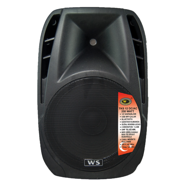 WEST SOUND TKS 12 AC 250 Watt 1 El 1 Yaka Portatif Amfi