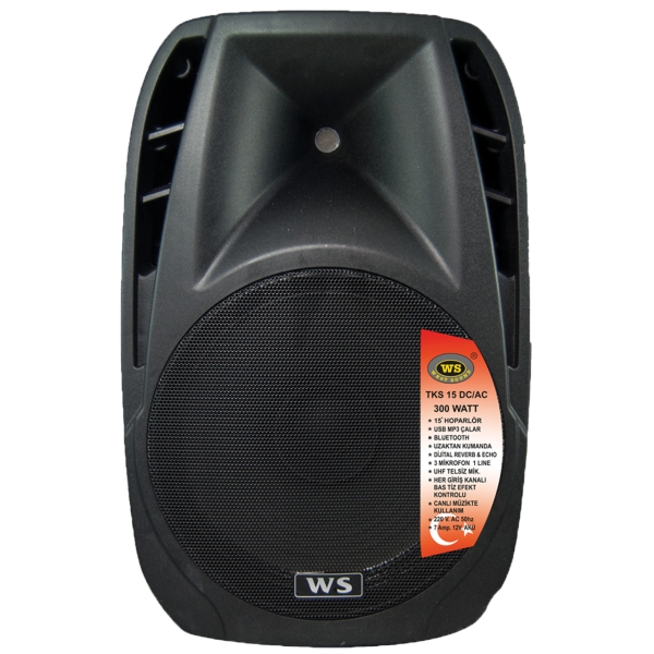 WEST SOUND TKS 15 AC 300 Watt 1 El 1 Yaka Portatif Amfi