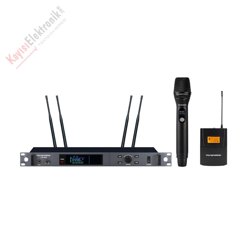 UW-402EY UHF KABLOSUZ MİKROFON