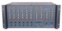 STARTECH SAFİR S6/800 USB 2x400 Watt Power Mikser Amfi 70-100V Hat Trafolu