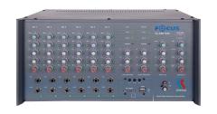 STARTECH FOCUS F6/600 USB 2x300 Watt Power Mikser Amfi 70-100V Hat Trafolu