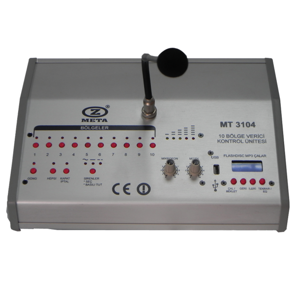 WEST SOUND MT 3104 B-10 10 Bölgeli Kablosuz (Telsiz) Verici Ünitesi