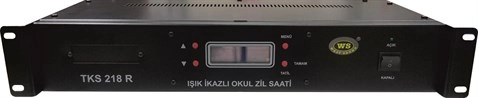 WEST SOUND TKS 218 R Işık İkazlı Programlı Okul Zil Saati