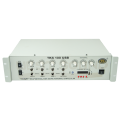 WEST SOUND TKS 100 USB TR 100 Watt Hat Trafolu Mikserli Amfi