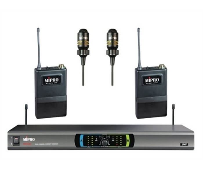 MİPRO MR-823 YAKA Tipi Telsiz Mikrofon