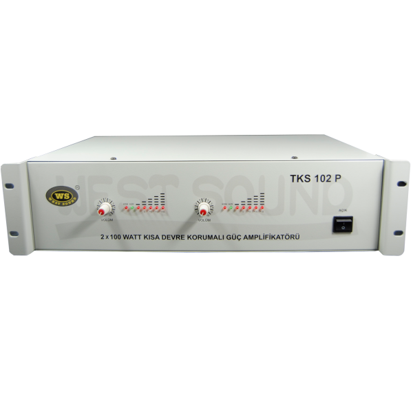 WEST SOUND TKS 102 P TR 2X100 Watt HatTrafolu Power Amfi