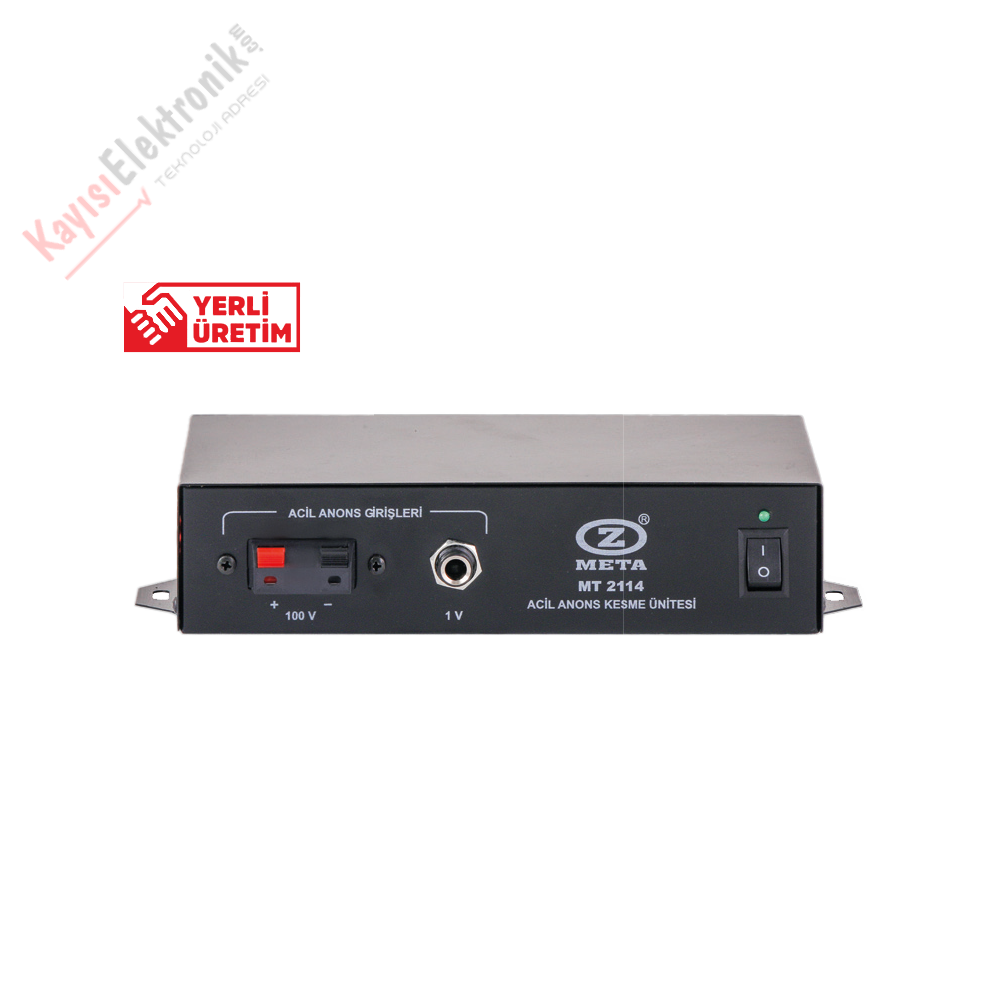 WEST SOUND MT 2114 Hat Trafolu Acil Anons Kesme Modülü