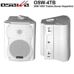 OSAWA OSW-4TB 25 WATT DUVAR TİPİ SÜTUN HOPARLÖR
