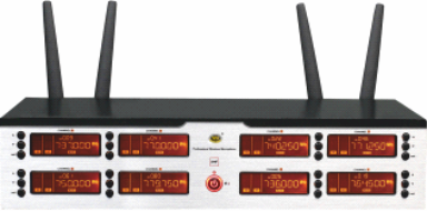 WEST SOUND TM 308 8'li Telsiz Mikrofon Alıcısı