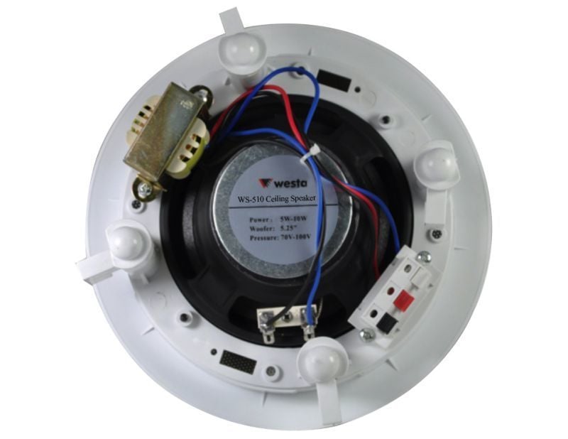 WESTA WS-510 6 inç 10W 8 ohm 100V Tavan Hoparlör