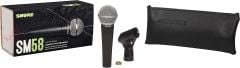 SHURE SM-58 DİNAMİK EL MİKROFONU