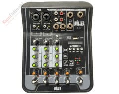 WÖLLER W-404 4 KANAL DECK MİKSER