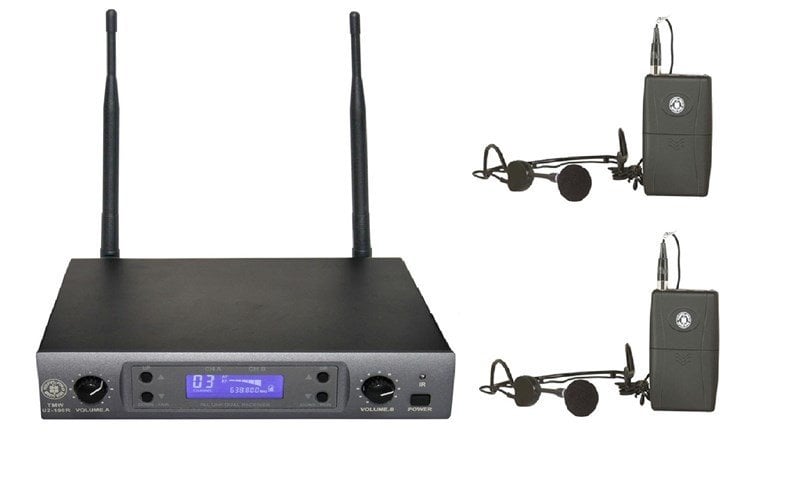 TOPP PRO TMW U2-100LTHSGT 1 Headset 2 Yaka Telsiz Mikrofon