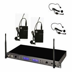 TOPP PRO TMW U2-200LTHSGT 1 Headset 1 Yaka Mikrofonu