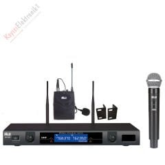 WÖLLER W-930EE 2 EL KABLOSUZ YAKA MİKROFONU