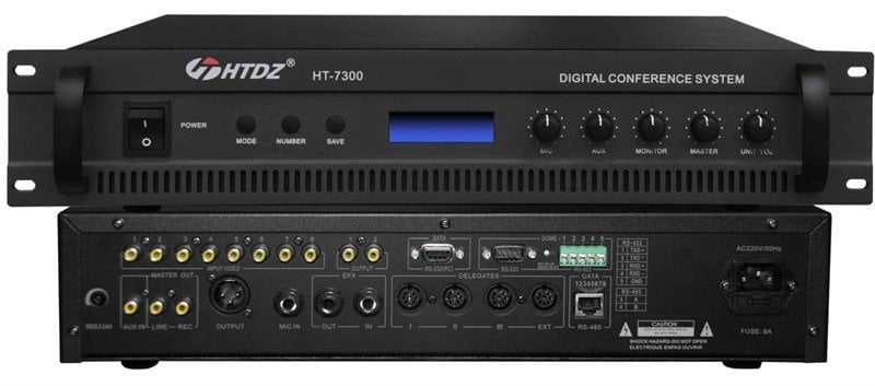 HTDZ HT-7300 Konferans Sistemi Merkez Ünitesi
