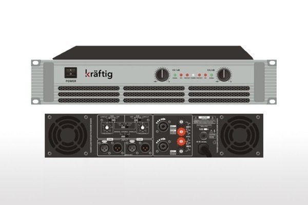 MÄCHTİG KP3000 2x1300W POWER AMFİ