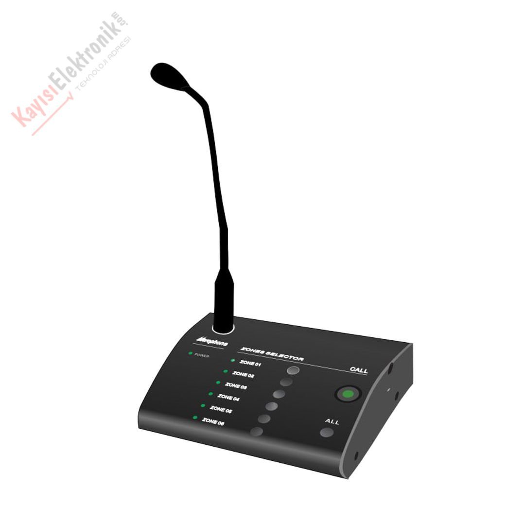 WÖLLER WM-6M 6 BÖLGE MİKROFON ÜNİTESİ