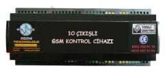 10 Çıkışlı GSM Kontrol Cihazı [ Bireysel Kullanım ]