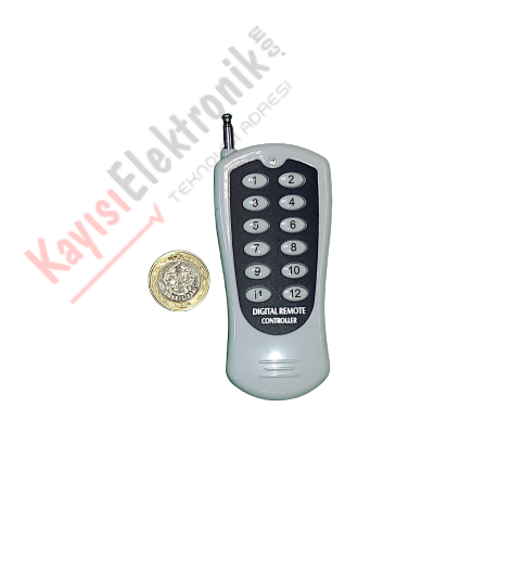 12 BUTONLU KUMANDA-STANDART