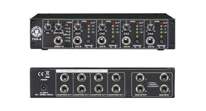 TOPP PRO THA-4 4 Kanal Kullaklık Amfisi