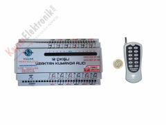 12 ROLELİ STANDART UZAKTAN KUMANDA SETİ