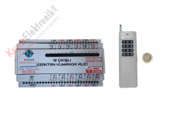 12 ROLELİ STANDART UZAKTAN KUMANDA SETİ