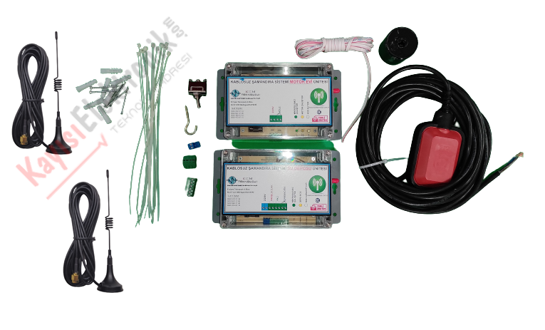 16km Mesafeli Kablosuz Şamandıra Seti (Güneş Enerjili)