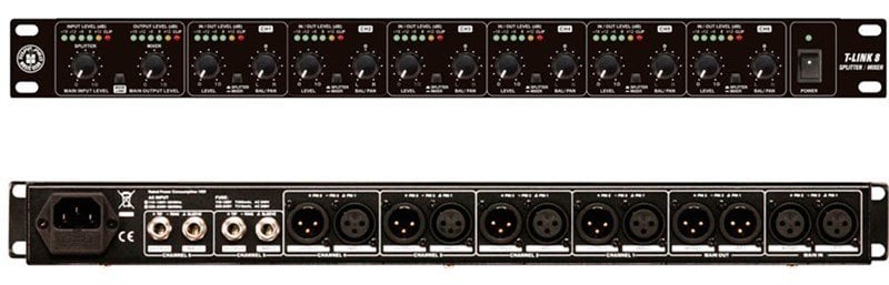 TOPP PRO T-LINK8 8 Kanal Splitter Mikser