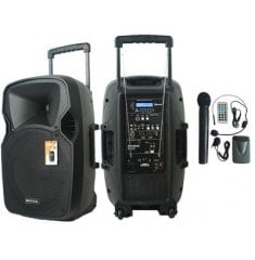 MİCKLE MP1530 400W 38cm TAŞINABİLİR PORTATİF AMFİ