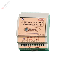 2 Kanal Yüksek Akımlı Uzaktan Kumanda
