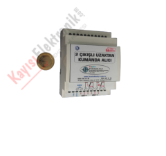 2 Roleli Standart Uzaktan Kumanda