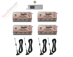 24 ROLE Çıkışlı Yüksek Akımlı RAYA MONTAJ Kumanda Seti