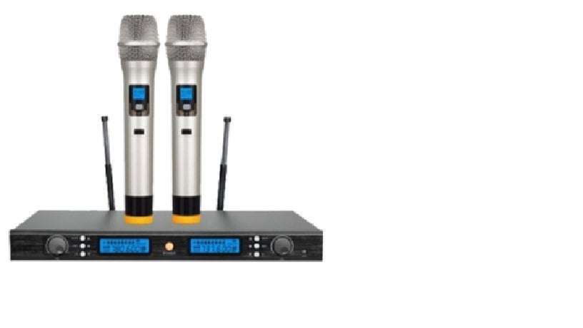 KRAFTİG U3102EE 2 EL KABLOSUZ (TELSİZ) MİKROFON