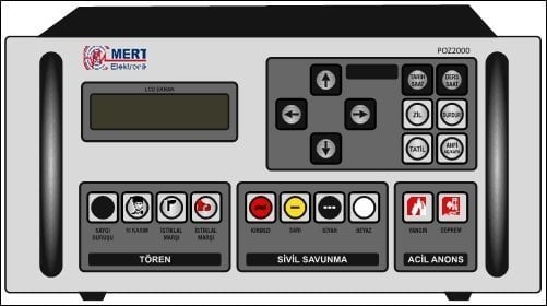 MERT POZ2000 PROGRAMLI OKUL ZİLİ
