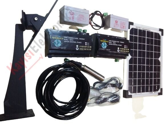 GSM Güneş Enerjili Sensörlü Şamandıra Kontrol Seti