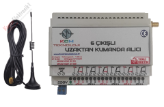 6+6 12 ROLE STANDART RF UZAKTAN KUMANDA SETİ