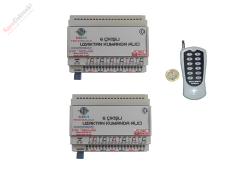 6+6 12 ROLE STANDART RF UZAKTAN KUMANDA SETİ