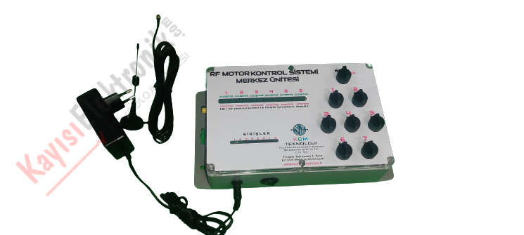 KABLOSUZ 10KM VANA & SU POMPASI KONTROL SİSTEMİ