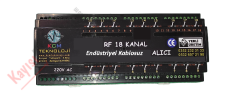 KABLOSUZ ENDÜSTRİYEL 18 KANAL VERICI VE ALICI SETİ