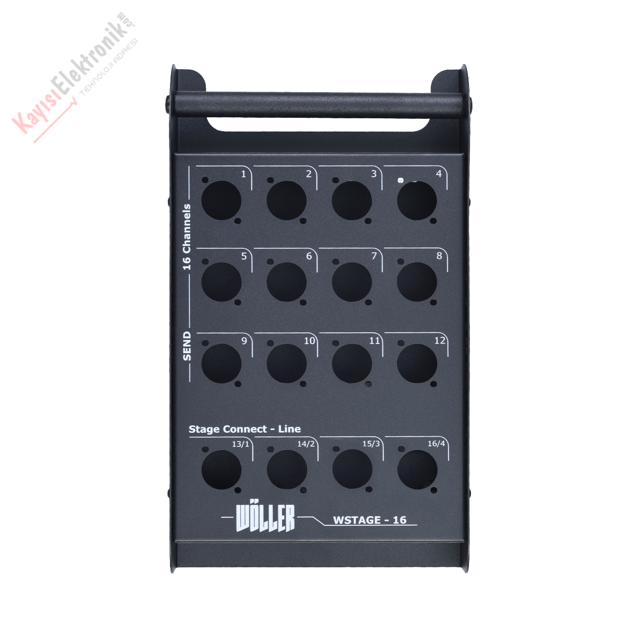 WÖLLER WSTAGE-16 16 KANAL STAGEBOX